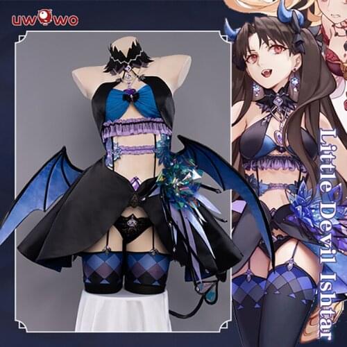 PRE-SALE UWOWO Fate Grand Order/FGO Fanart Ver. Ishtar & Ereshkigal Cosplay Costume Little Devil