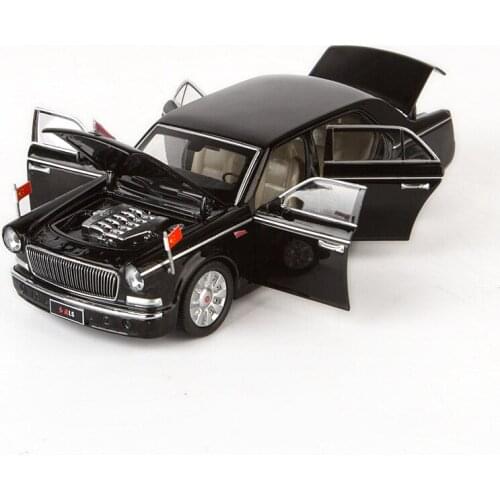 High-quality 1:32 alloy pull back 6-door Hongqi L5 car model,high-end collection decoration car model,hot-selling toys