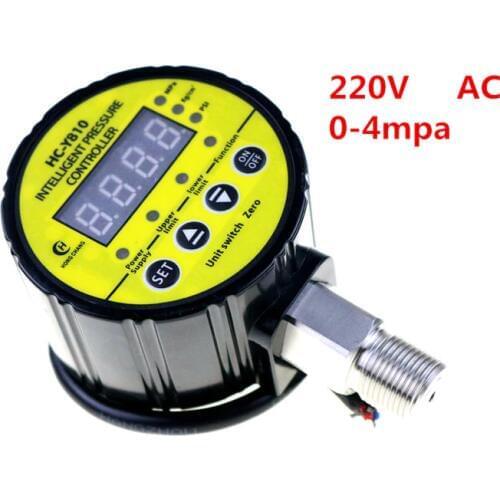0-4MPA digital electric contact pressure gauge, vacuum meter, digital display, intelligent pressure controller, pressure switch