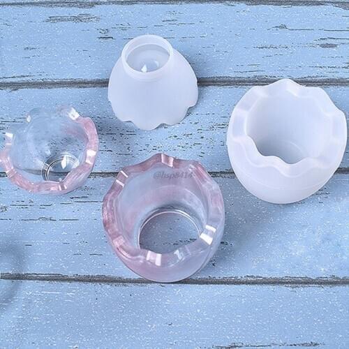 1PCS Egg Storage Box Silicone Resin Mold Art Decoration Jewelry Accessories For DIY Jewelry Accessories Tools