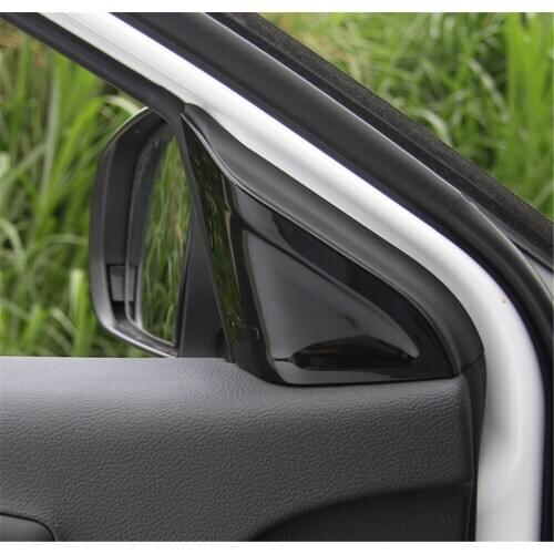 2pcs A Column Decoration Trim Cover for Jeep Compass 2017+ Car Stickers Car Accessories Interiror Decoration ABS Brand New