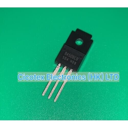 10pcs/lot BA50BCOT TO-220F BA50 BCOT IC REG LINEAR 5V 1A TO220FP BA50BC0T BA50BC0 BA50BCO T BA 50BCOT