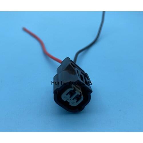 6189-0891 2 Pin 2 Way Water Temperature ABS Sensor Turn Light Plug Connector With 15cm 20AWG Pigtail