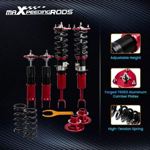Coilovers Suspension for Nissan Infiniti G35 350 Z Roadster Z33 2003-2008 Adjustable Height Shock Absorbers