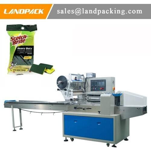 Scouring Cloth Automatic Horizontal Packaging Machine