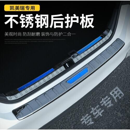 For Toyota Camry 2018-2019 Car Accessories High quality stainless steel rear windowsill panel,Rear bumper Protector Sill