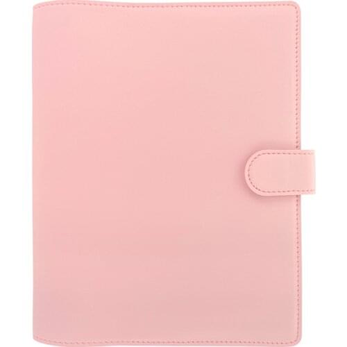 Free shipping New 2021 t puncher notebook Mushroom hole planner cover A5 B6 red black blue business journal diary