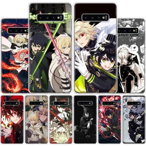 Seraph of the end 2 Anime Cover Phone Case For Samsung Galaxy S10 S20 Ultra Note 10 9 8 S9 S8 Plus Pro Lite S7 S6 J4 J6 J8 + Coq