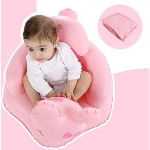 Baby Inflatable Sofa Learning Chair BB Dining Chair Multifunctional Can Sit Portable Baby Shower Stool Baby Daily Necessities