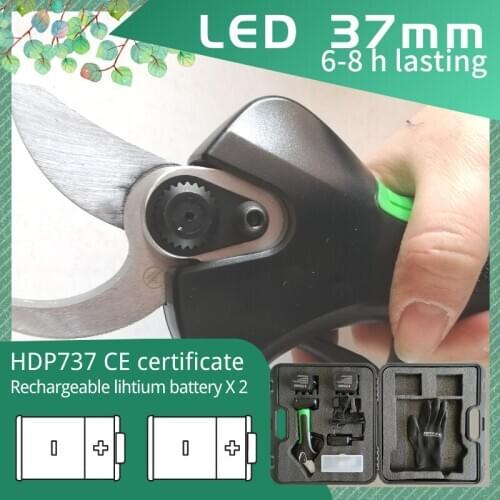 Electric pruning shears, lithium battery, fruit tree electric shears, garden tools, professional cordless fruit pruning artifact
