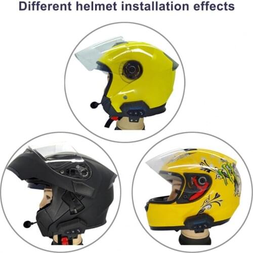Listen to Music Low Consumption Voice Control Helmet Earbuds with Microphone for Motorcycle