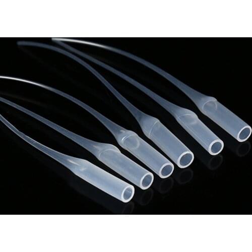 2019 New 10/50pcs 502 instant Super glue dropping tube Nozzle Adhesive tool Needle Tube Bottle Cap Catheter Dropper