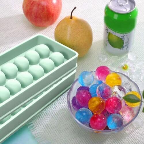 Mould Ball Maker Round Sphere Ice Cube Ball Mold Tray Round Chocolate Whiskey Hot Bar 20 Silicon Tray 2021