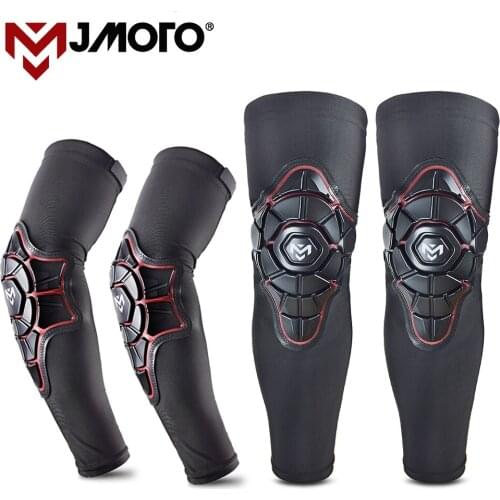 Shockproof Protection Motocross MX MTB Knee Pads Dirt Bike Off-road Motorcycle Arm Sleeve Pads Moto Kneepads Elbow Brace S-XL