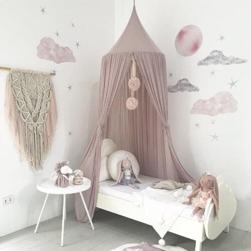 Ins chiffon Tent for Kids Mosquito Net Nordic Childrens Tent Home Decoration Game Playground Creative Breathable Bed Canopy