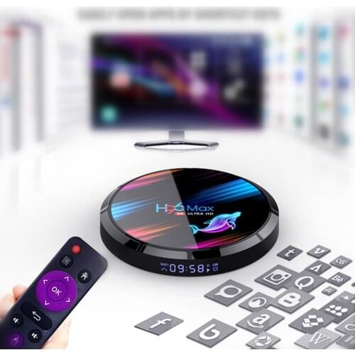Smart H96 Max X3 Dual Wifi 2.1 A55 Box 4GB + 32GB EU Plug