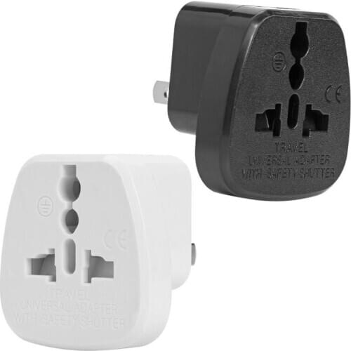 SSI-6 American Conversion Plug 2000W High Power Standard Two Flat Pin Multifunctional 1 Points 2 Conversion Power Plug