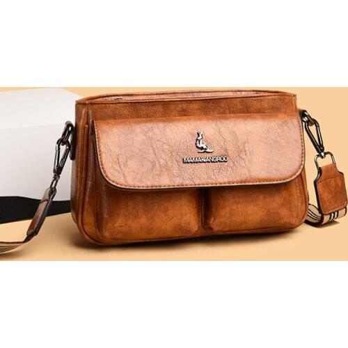 Bags for Women Messenger Bags High Quality Pu Leather Shoulder Bag Fashion Handbag Ladies Crossbody Bags Multifunction Small Bag