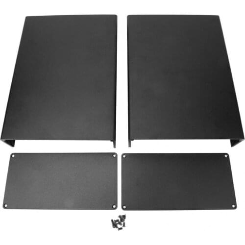 Waterproof Aluminum Box Split Type Aluminum Cooling Case Enclosure Electronic Box for Circuit Board GPRS 80x160x220mm