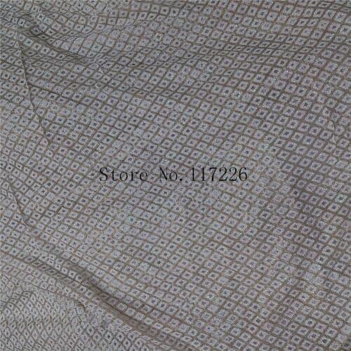 Top Quality African glued glitter Lace Fabric JRB-31721 African Nigerian sparkly Laces fabric for sexy dress