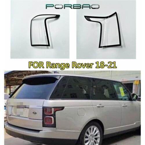 Rearlight Taillight Clear Shell For Range Rover VOGUE Black Border 2018-2021 Rear tail lampshade