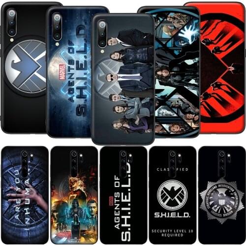 GX13 Agents of SHIELD Soft Silicone Case for Redmi Note 4X 5 5A Prime 6 6A 7 7A 8 8A 8T 9 9A 9C 9S Pro Lite