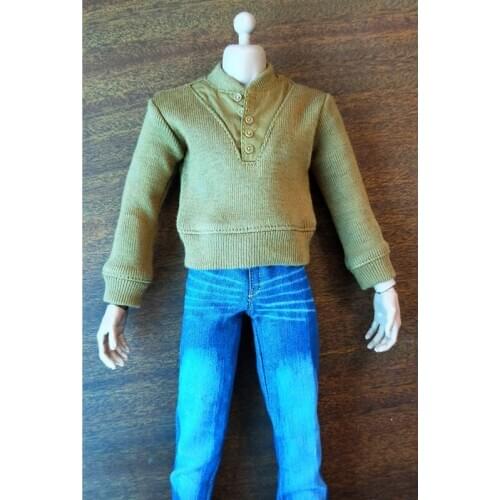 1/6 Scale Figure Costume Sweater For 12 Inches Action Figure Dolls Accessories Clothes Model Toys