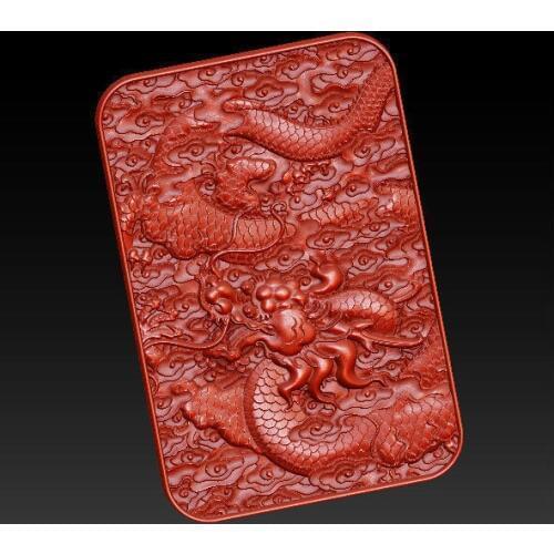 3D model for cnc 3D carved figure sculpture machine in STL file format The Chinese culture,Dragon