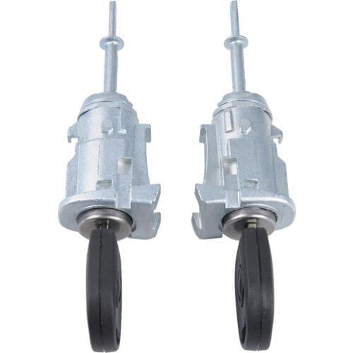 Car Front Left & Right Door Lock Barrel Cylinder w/ Key For VW 3B0837167/168