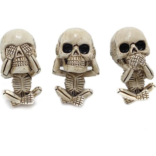 Skull Ghost Car Air Freshener Car Perfume Diffuser Vent Clip Human Body Skeleton Aromatherapy Car Smell Diffuser Decoration Clip