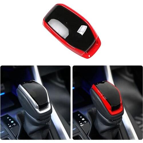 For Toyota RAV4 XA50 2019 2020 ABS Interior Gear Shift Head Decorative Cover Trim Car Styling Accessories