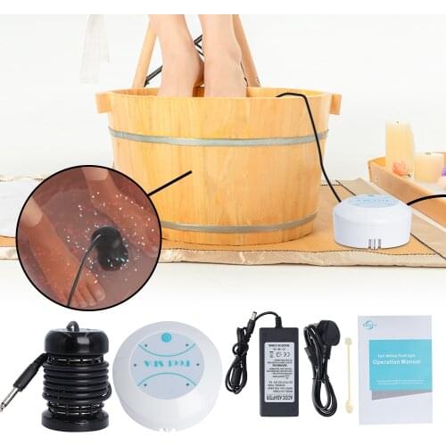 Desintoxicador Ionico Para Pies Foot Bath Spa Machines Foot Massager Device Anti-stress Relaxing Care Arrays Aqua Pressotherapy