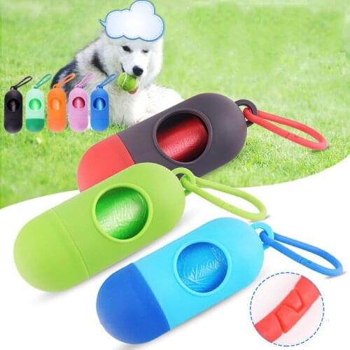 Pet Poop Trash Bag Dispenser, Pet Dog Eco-friendly Cleaning Portable Bag, Outdoor Dog Supplies In A Variety of Colors