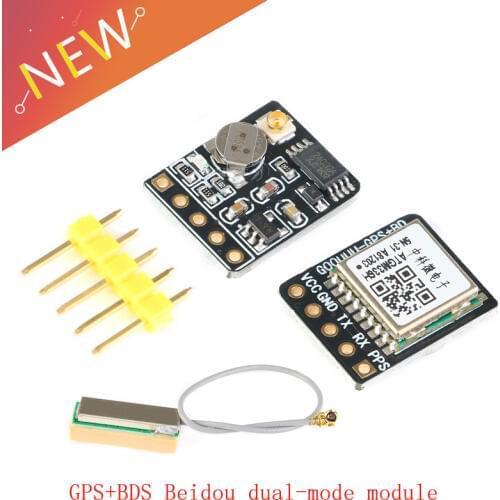 GPS+BDS Beidou dual-mode module, flight control satellite positioning navigator, ATGM336H replacement, for arduino NEO-M8N