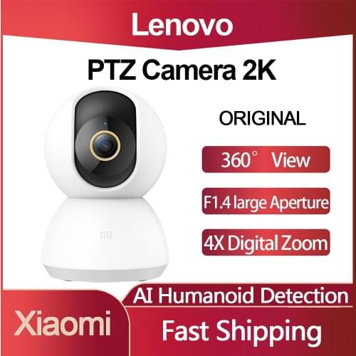 Xiaomi Smart IP Camera PTZ 360 Angle 2K HD Baby Monitor Infrared Night Vision Two Way Audio WIFI Camara Home Security Webcam