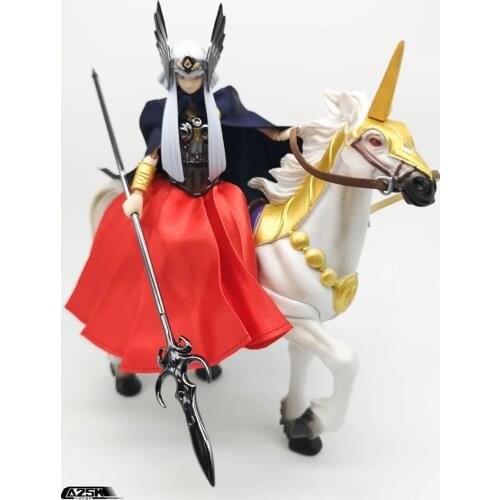 Jimo Xiluda with white horse Saint Cloth Warrior Myth EX Xiluda double body casual clothes model toy