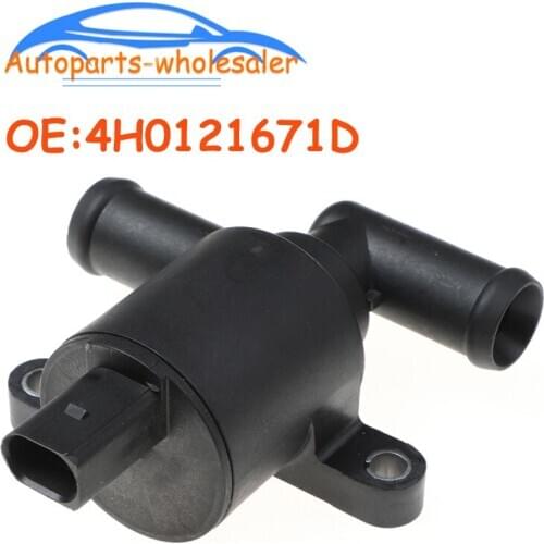 Car Heater Control Valve 4H0121671D 4H0121671B For A udi A4 A5 A6 C7 A7 A8 Q5 V olkswagen Golf 7 Passat B8 Solenoid Valve