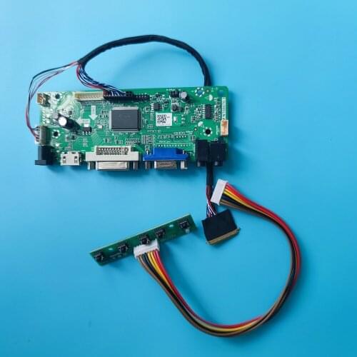 Kit For LP173WD1(TL)(C3)/TLP3/TLC4/TLP4/TLP5 DVI 1600X900 17.3" Controller board LED LCD 40pin Panel monitor VGA M.NT68676