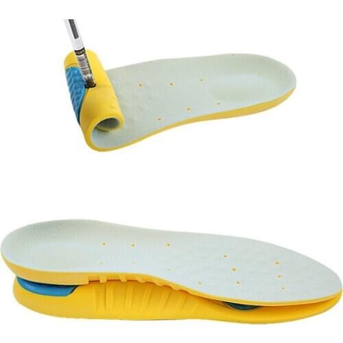 New Super Soft Absorb Sweat Breathable Damping Comfortable Insoles Running Soft Basketball Thickening Sport Insoles