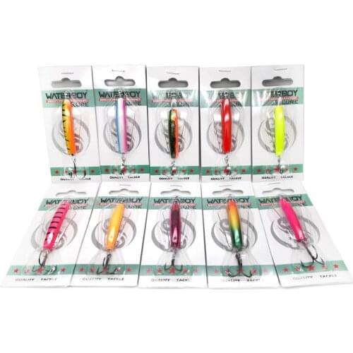 ORIONPRO 3.5cm 5.2cm 5.5cm 7cm Tasmanian Devil Fishing Lure Swing Action Saltwater Freshwater Trout Salmon Pike Bait