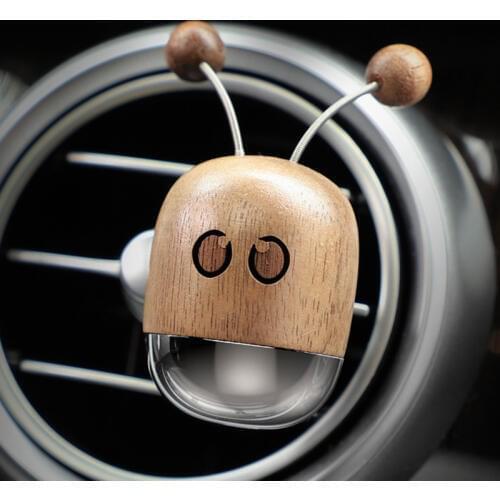 Car Scent Fresheners Air Purifier Solid Balm Car Perfume Cute Bee Car Air Vent Clip Car Aroma Diffuser Auto Accessories Interior