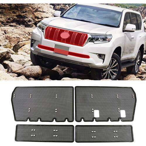 For Toyota Land Cruiser Prado FJ 150 2014-2020 Front Grille Insect Net Radiator Condenser Protective Cover Anti Insect Sand Mesh