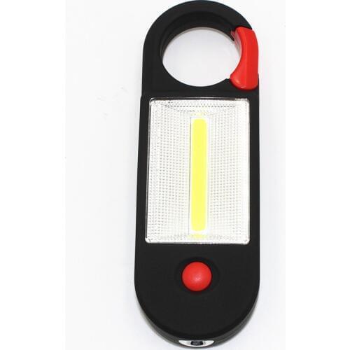 Portable Mini LED Flashlight Work Light Lamp with Magnet & Hanging Structure for Outdoor Camping Sport & Home use