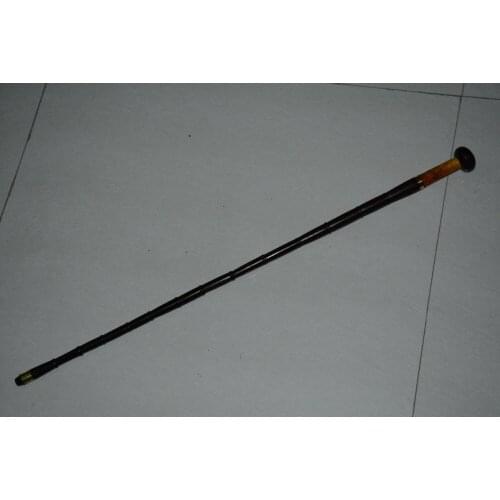 Rare Chinese Qing Dynasty old crutches, bamboo type