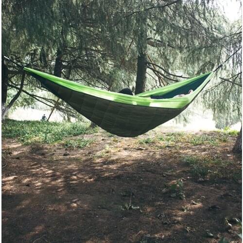 Outdoor Warm Sleeping Bag Camping Hammock Underquilt Ultralight Portable Sleeping Bag Warm Under Quilt Blanket Cotton Lazy Bag