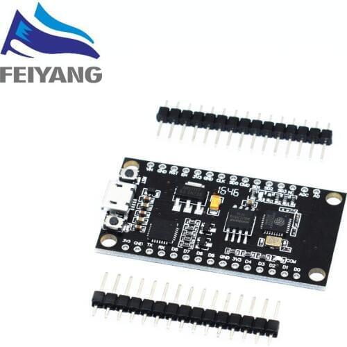 10pcs NodeMCU CP2102 Lua WIFI module integration of ESP8266 + extra memory 32M Flash, USB-serial CP2102 MODU