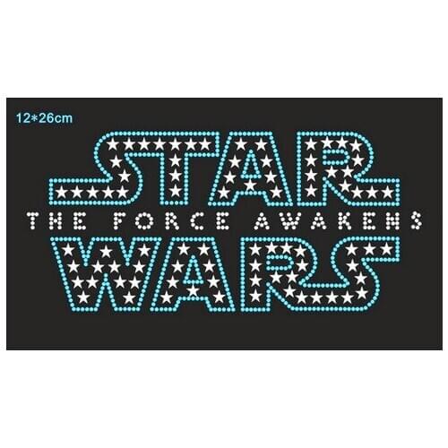 2pc/lot hot fix rhinestone transfer motifs iron on crystal transfers design applique patch shirt