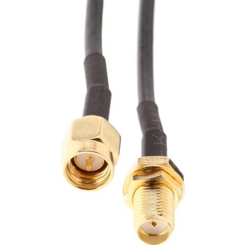 20M RP SMA Male To Female Extender Coax Cable For WiFi Router/Aerial/Antenna