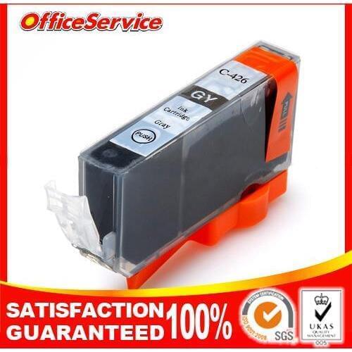 4 Grey For CLI-426 CLI426 CLI 426GY Compatible ink cartridge For Canon PIXMA MG6140 MG6240 MG8140 MG8240 inkjet printer