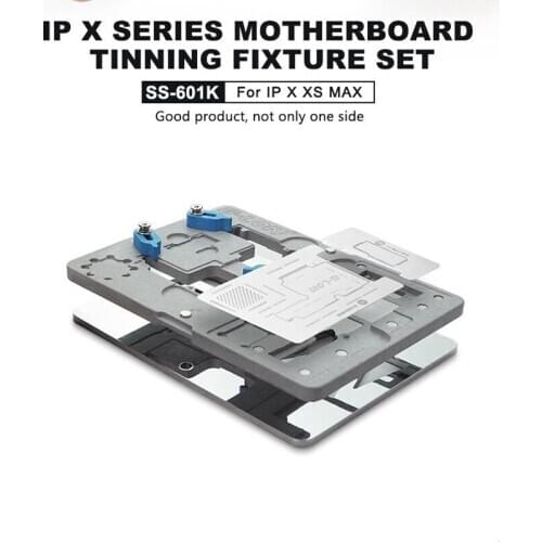 SS-601K Mainboard Fixture For iPhone XS MAX XS X Motherboard Welding Platform CPU cleaning glue Demolition repair station